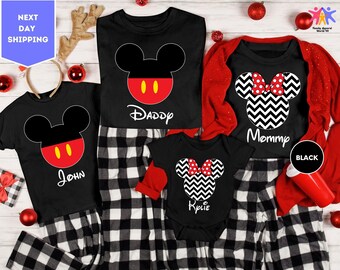Mickey-Minnie Mouse Shirt, Disney Couple Shirt, Disney Family Shirt, Custom Disney Shirt, Disney Matching, Disneyworld Shirt, Mickey Shirt