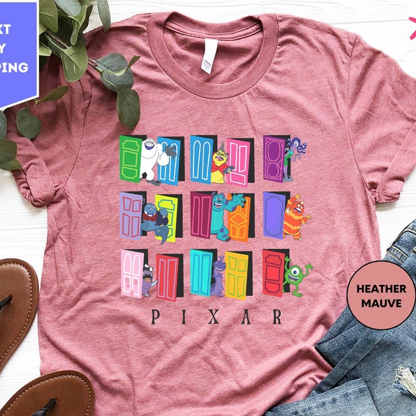 Pixar Shirt, Disneyland T-Shirt, Disney Vacation Tee, Matching Family, Disney time, Disney Shirt, Funny Disneyland T-Shirt, Funny Gift