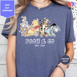 Disney Winnie The Pooh Shirt, Pooh and Co Est 1926 Shirt, Pooh and Friends Shirt, Disney Pooh Shirt, Disneyworld Shirt, Disneyland Shirt