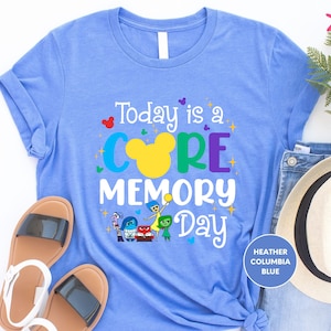 Today is A Core Memory Day Shirt, Disney Inspired Tee, Mickey Ears ...