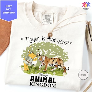 Comfort Colors Tigger Is That You? Shirt, Pooh Shirt, Animal Kingdom Shirt, Pooh Animal Kingdom Shirt, Disney Shirt, Disney Family Trip Tee