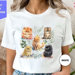 Cute Cat Shirt, Cat T-Shirt,Cat Mom Shirt, Cat Owner Tee, Cat Lover T-shirt, Gift for Cat Lover, Gifts for Cat Mom
