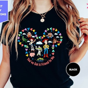 You've Got A Friend In Me Toy Story Shirt, Disney Toy Story Shirt, Toy Story Characters Shirt, Disney Family Matching Shirts, Buzz Lightyear