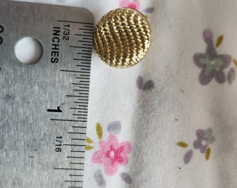Vintage Gold Textured Buttons 4 Pack-- for Sewing or Crafting