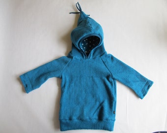 Kapuzensweatshirt Gr. 80 Fleece