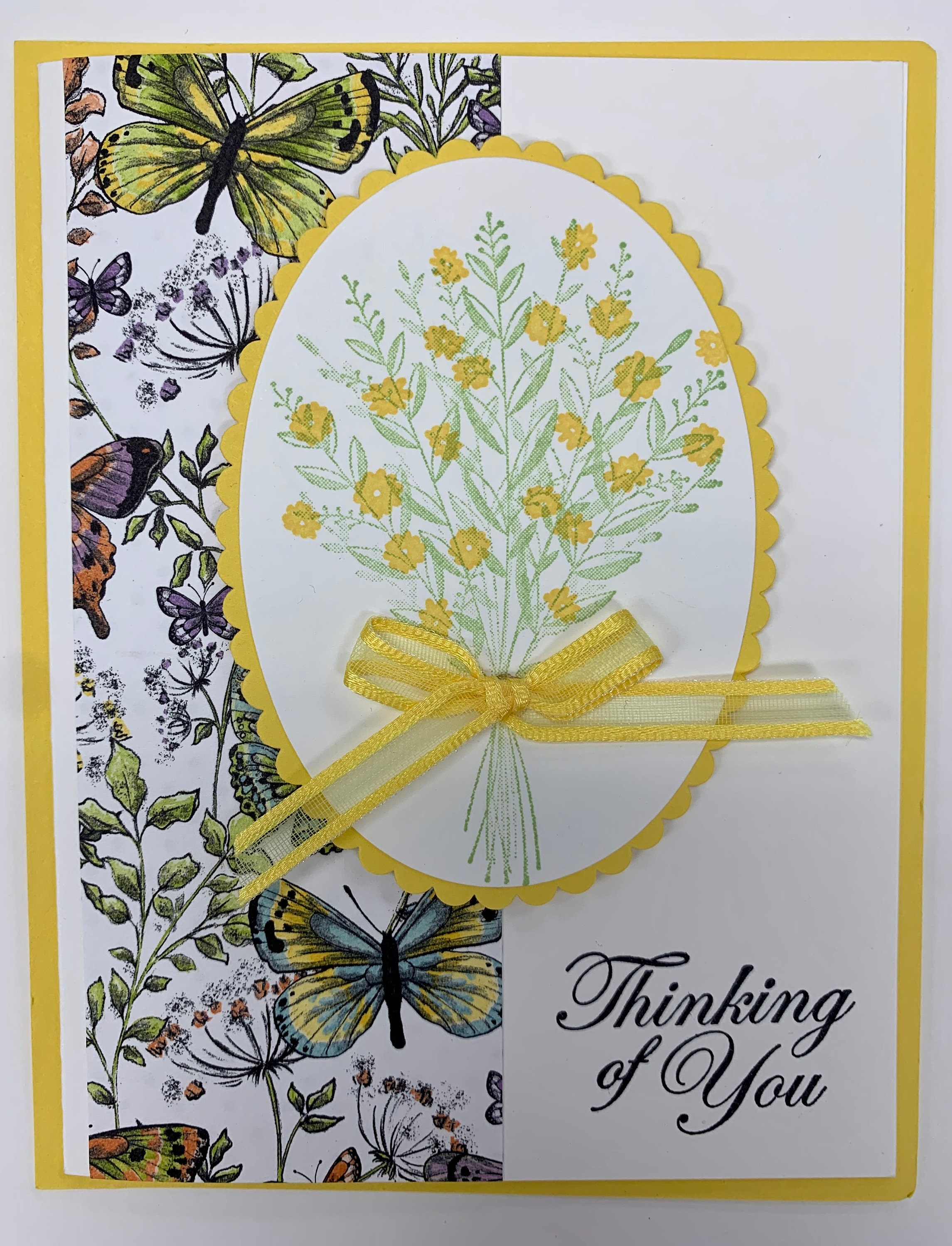 Floral Thinking of You Card - Etsy