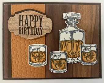 Bourbon Birthday Card