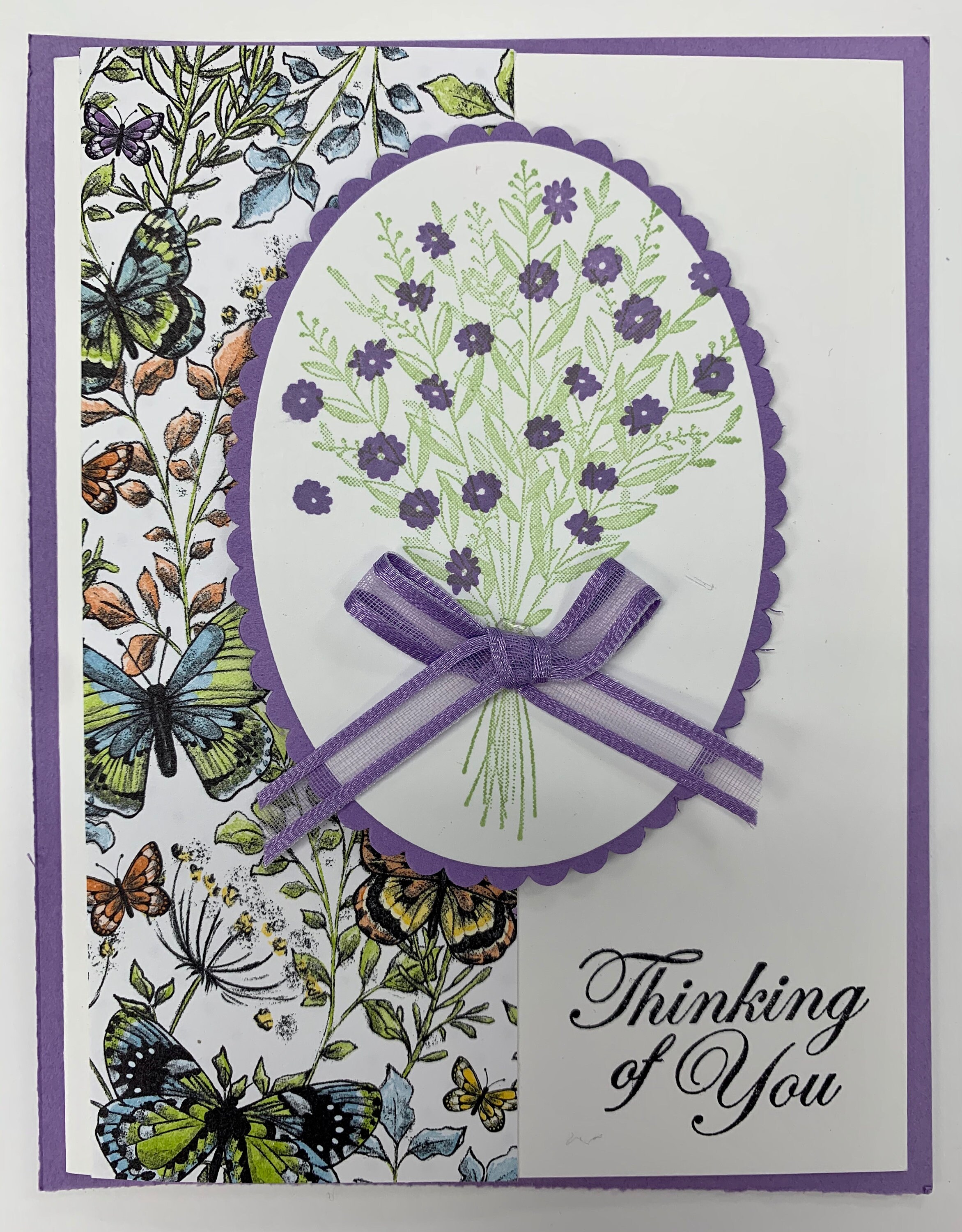 Floral Thinking of You Card - Etsy
