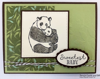 Panda Baby Card