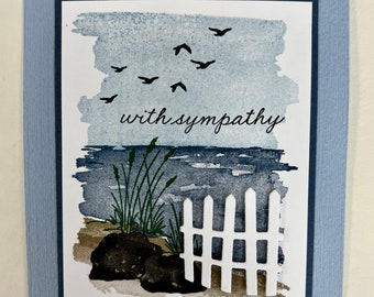 Seaside Sympathy Card