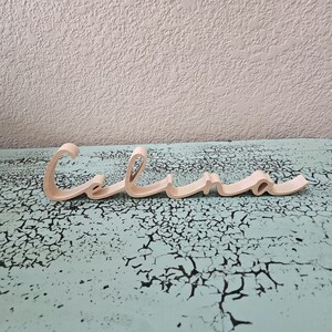 Custom Hardwood Words | Tabletop Decor | Wooden Wall Art | Personalized Text, Wedding Gift, Birthday Present