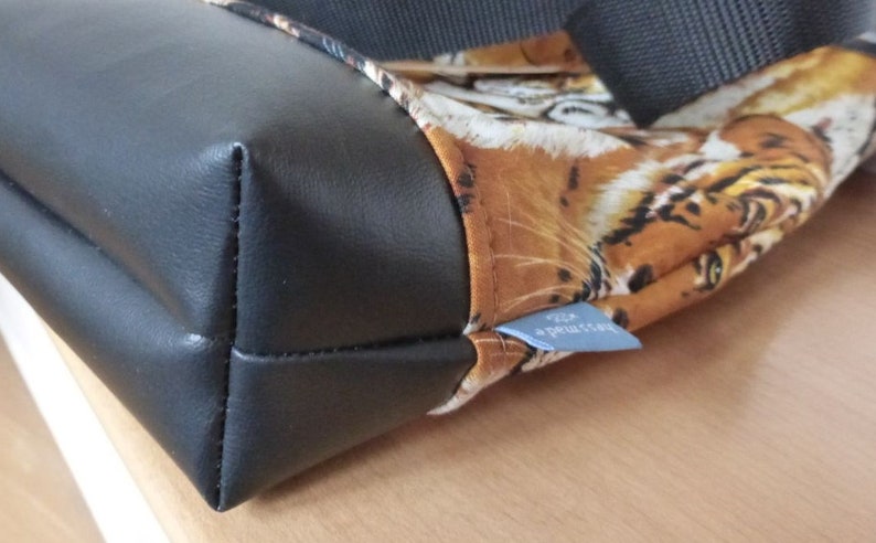 Shopper Kosmetiktasche Tiger UNIKATE Bild 5