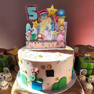 Décoration de gâteau 3D Princesse Peach