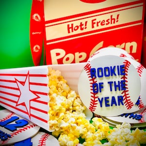 Wooden Baseball Milestone Photo Props