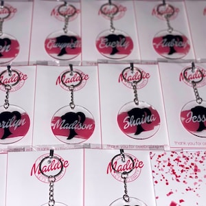 Personalized Retro Keychains