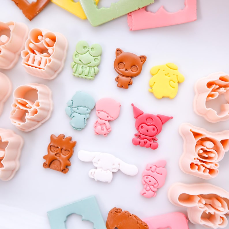 Japanese Characters Polymer Clay Cutters - Etsy