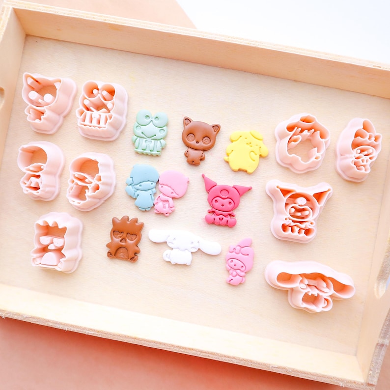 Japanese Characters Polymer Clay Cutters - Etsy