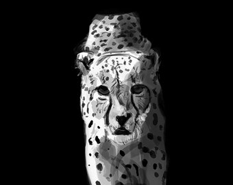 Cheetah - Impresión digital