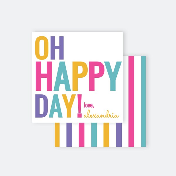 Birthday Card/Editable Enclosure Card/Happy Birthday Tag Template/Gift Tag Template/Printable Enclosure Card/Birthday Gift Tag/NP67