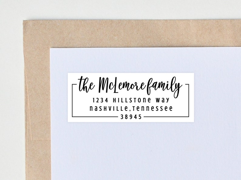 Custom Printable Return or Recipient Address Label Template, 100