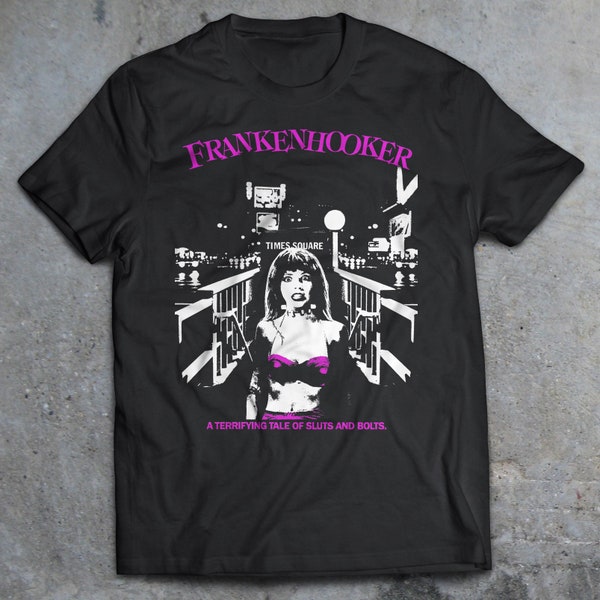 Frankenhooker T-Shirt, Horror Movie Shirt, 80's Horror, Slasher Film, Cult Movie, Vampires, Punk