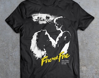Fire With Fire 1986 movie T-Shirt, 80s film Shirt, The legend of Billie Jean, Craig Sheffer, Virginia Madsen, Breakfast Club,Lost Boys,