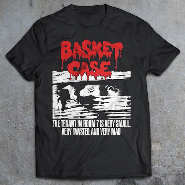 Basket Case Movie T-Shirt, 80's Horror Shirt, Slasher Film, Cult Movie, Monster, Punk. Lost Boys