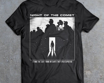 Night of the Comet 1984 Movie T-Shirt, 80s Horror Shirt, Lost Boys, Videodrome, Creepshow, Re-Animator, Night of The Creeps, 80s Sci-Fi tee