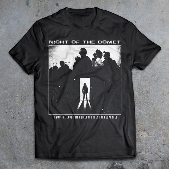 Night of the Comet 1984 Movie T-Shirt, 80s Horror Shirt, Lost Boys, Videodrome, Creepshow, Re-Animator, Night of The Creeps, 80s Sci-Fi tee