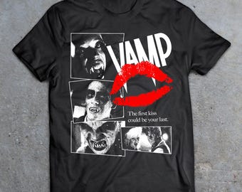 Vamp 1986 Horror T-Shirt, 80's Horror Shirt, Grace Jones, Lost Boys, Fright Night, Weird Science, Creepshow, Nightmare Elm Street, Phantasm