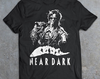 Koszulka z kultowym horrorem Near Dark 1987, koszulka z horrorem z lat 80., Creepshow, Lost Boys, Re-Animator, Return of The Living Dead, Vampire, S-3XL