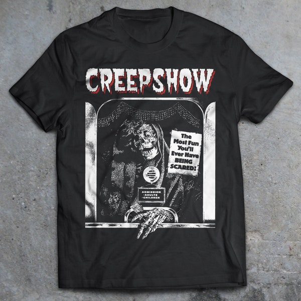 Creepshow Horror Movie Shirt, Stephen King, George A. Romero, Lost Boys, Dawn of the Dead, Return of the living Dead