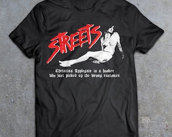 Streets 1990 Movie Shirt, Don't Tell Mom the Babysitter's Dead, Christina Applegate, Savage Streets, Lost Boys, Creepshow, 80s Horror Shirt
