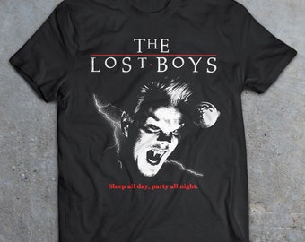 The Lost Boys 1987 Horror T-Shirt, 80's Horror Shirt, Near Dark, Fright Night, Vampires, Werewolf in London, Creepshow, Nightmare Elm Street
