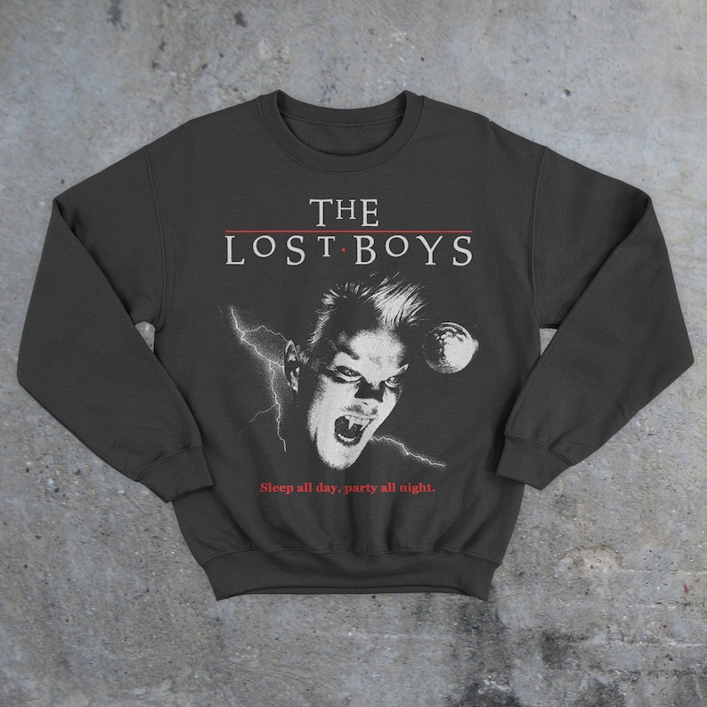 The Lost Boys 1987 Horror Crewneck Sweatshirt 80's