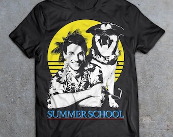 Summer School 1987 Movie Shirt, 80s Movie Tee, Teen Comedy, Valley Girl, John Hughes, Lost Boys, Pretty in Pink, Weird Science, Mark Harmon