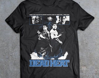 Dead Heat 1988 Zombie Movie T-Shirt, 80s Horror Shirt, Lost Boys, Creepshow, Return of The Living Dead, Re-animator, Night of the Creeps