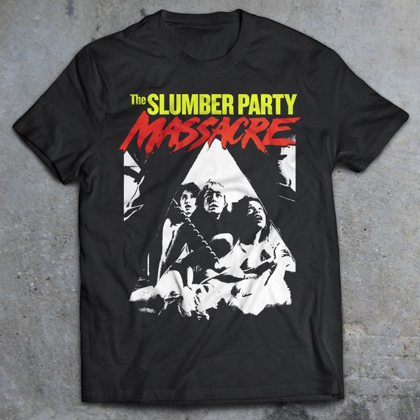 Slumber Party Massacre T-Shirt, 80's Horror Shirt, Slasher Film, Cult Movie