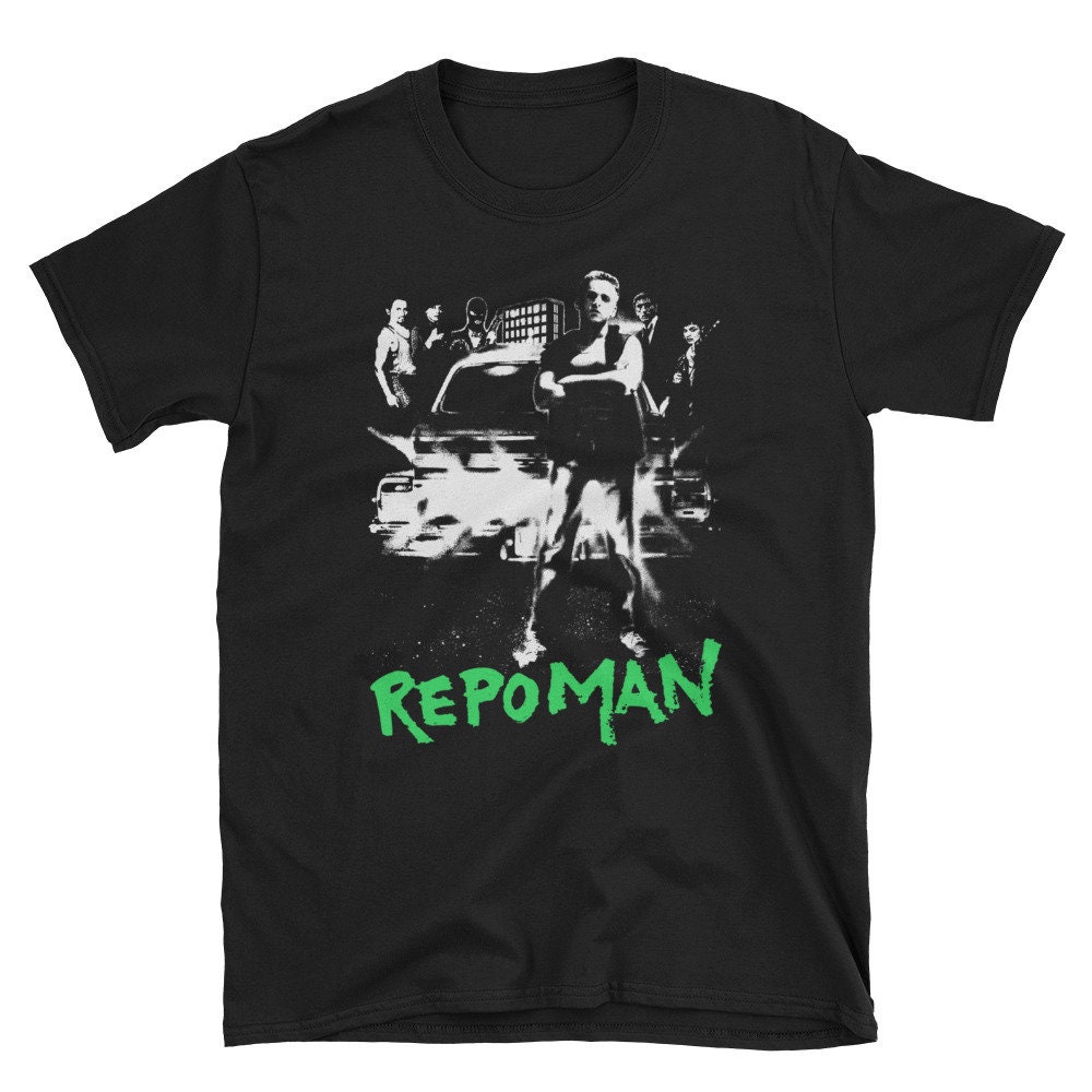 Repo Man Movie Shirt 80's Cult Film Emilio Estevez Alex | Etsy