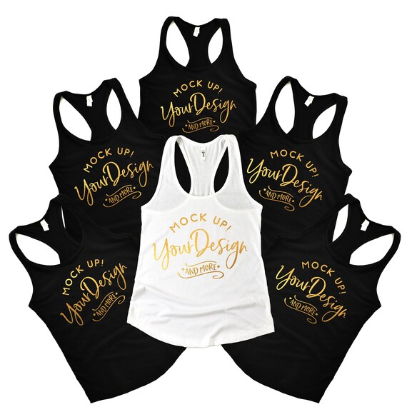 Bachelorette Tank Mockupnext Level Women Ideal Racerback