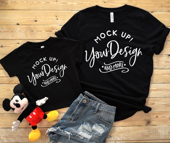 Download Couple Shirt Mockup Bella Canvas Unisex - 3D Mockups Maker ...