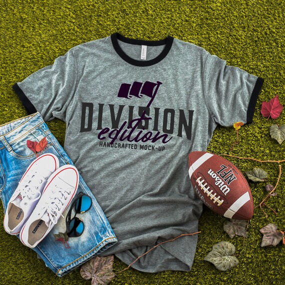 Shirt Mockup Bella  Canvas Heather Ringer