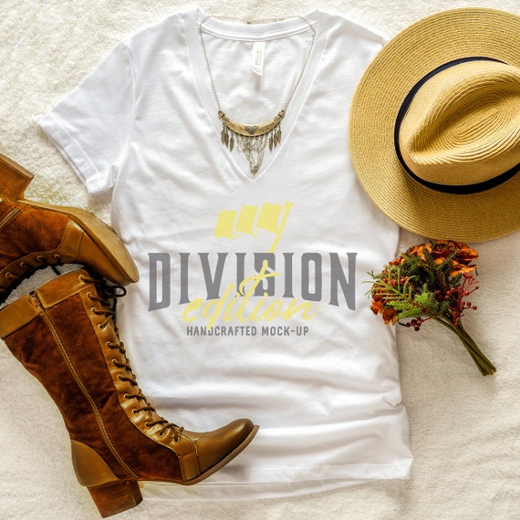 Fall Mockup Bella  Canvas Womens Deep