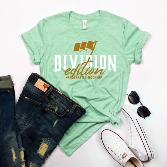 Shirt Mockup Bella Canvas 3001 Shirt Prism