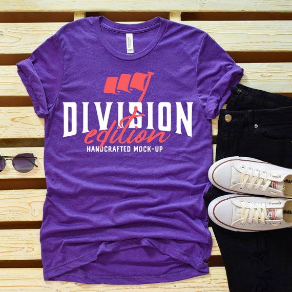 Shirt Mockup Bella Canvas 3413 Purple Shirt Mockup Bella Canvas 3413 Purple