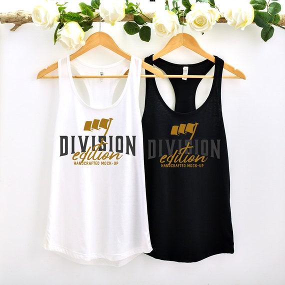 Download Free Couple Mockup Next Level 1533 Tank Top Mockup (PSD ...