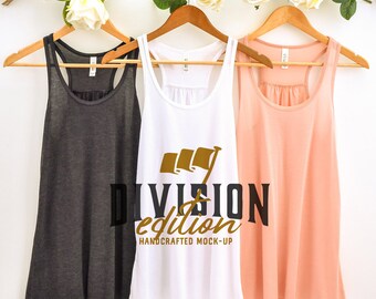 Download Bachelorette Tank Mockup Bella Canvas 8800 Tank Top Outfit Flat Lay Apparel Photography Plain T Shirt Mockup Psd All Free Mockups PSD Mockup Templates