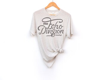 Triblend Tee Mockup Etsy