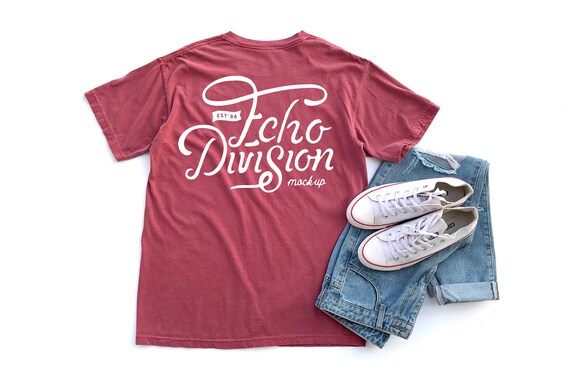 Front \u0026 Back Mockup Comfort Colors 