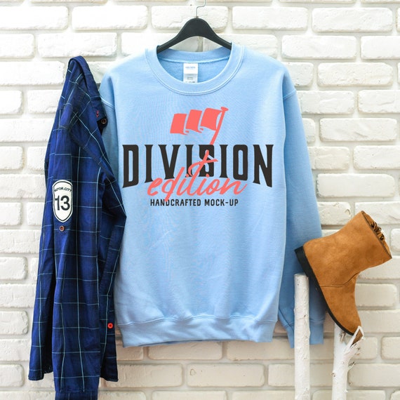 Fall Mockup Gildan Heavy Blend Crewneck Sweatshirt Etsy